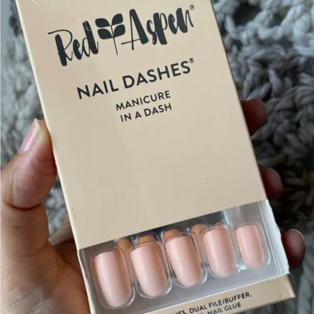 PARTIAL (14 nails) Red Aspen Nail Dashes- One in a Milly